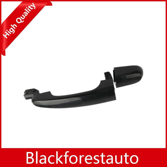 Exterior Front Door Pull Handle Black Right for Kia Sportage 2005-10 Replacement