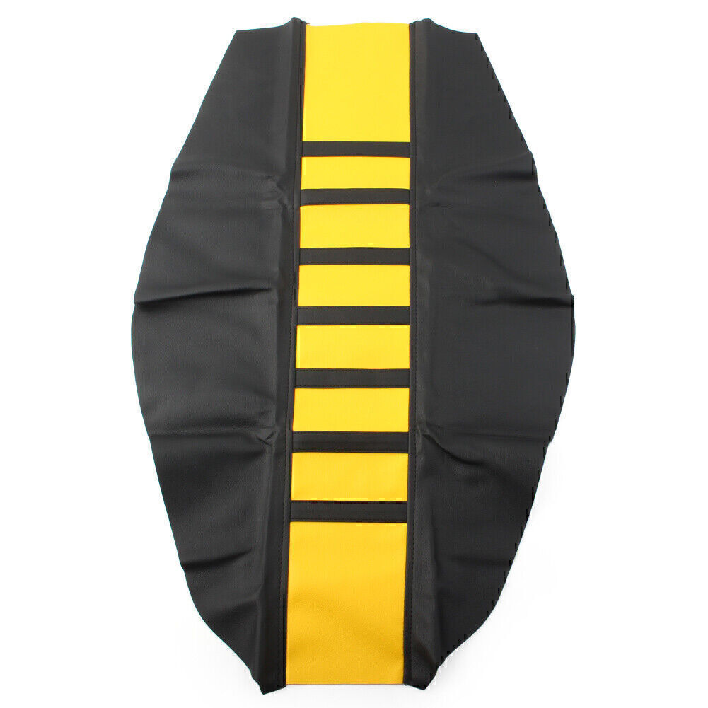 Gerippt Gripper Weicher Sitzbezug Gummif¨¹r for HONDA for YAMAHA for SUZUKI Gelb Motorrad