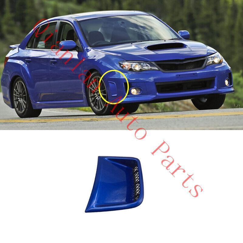 Blue Front Right Bumper Vent Air Intake for Subaru Impreza WRX STI 2007-2014