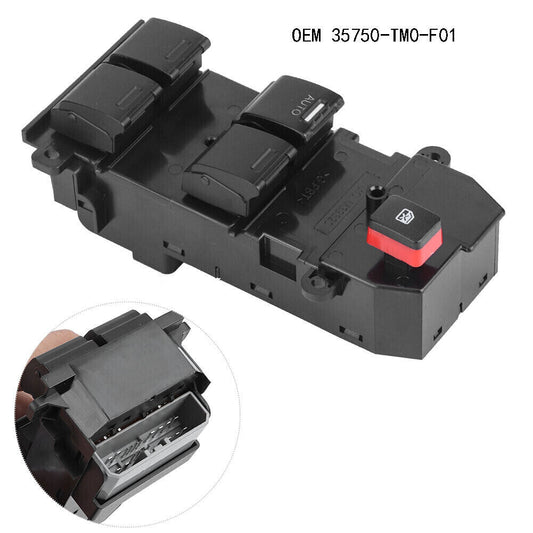 for Honda City 2007-2012 RHD Electric Power Window Master Switch 35750-TM0-F01