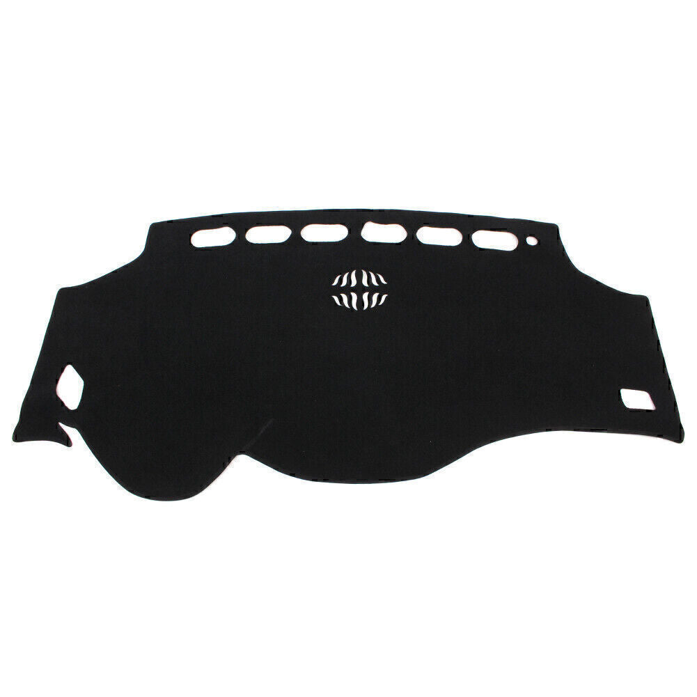 Black Polyester Dash Mat Dashboard Cover Dashmat for Toyota Alphard 2008-2019