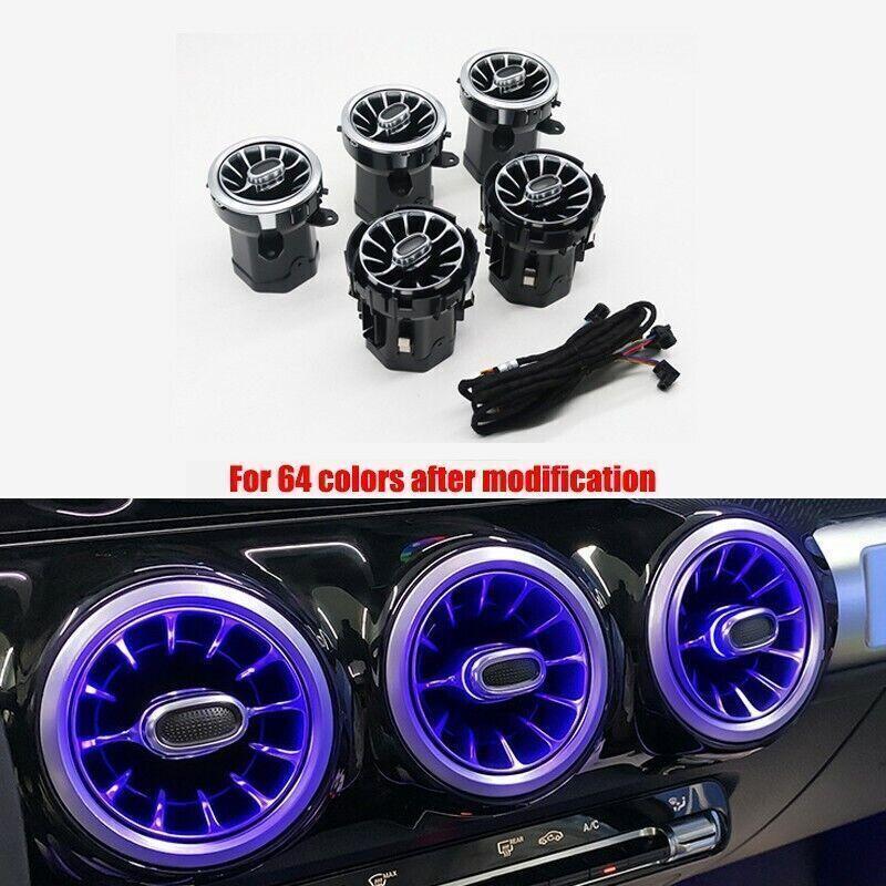 Front and rear vents 7PC+ interior ambient light 5PC For 20-22 for Mercedes-Benz GLB