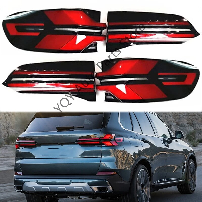 1Set Rear LED Tail Light Brake Light Signal Lamp for BMW X5 G05 2023-2024