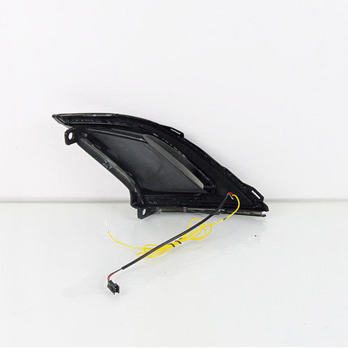 Silver side mirror cap trim for 2017 for Mazda CX-5 - 2 new