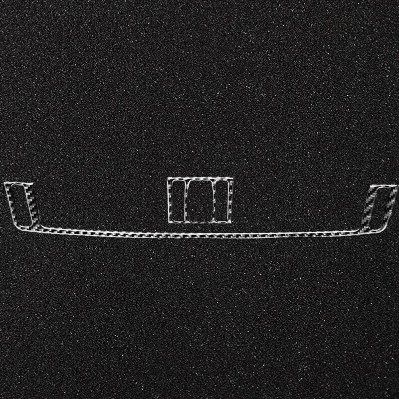 Real Carbon Fiber Car Air Vent Outlet Cover Trim Fit for BMW X5 F15 2014-2018