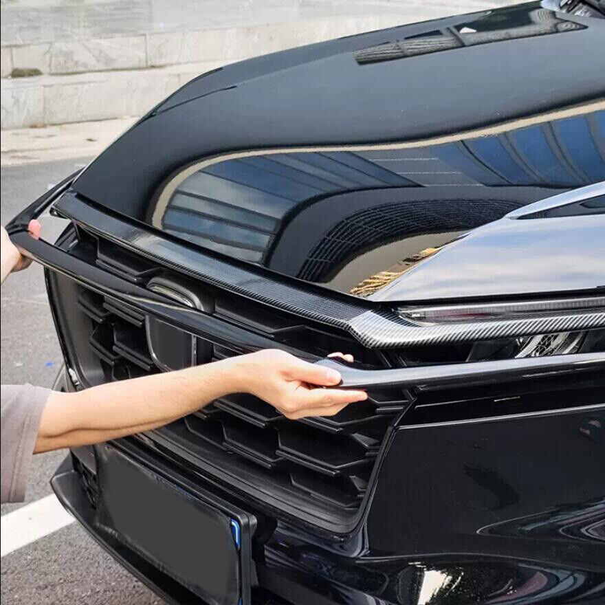 for Honda CR-V 2023-2024 Carbon Fiber Front Engine Hood Panel Cover Trim decor