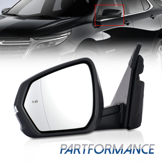 Compatible with 2018-2022 for Chevrolet Equinox driver side mirror power/signal/blind spot PTM-8 pin