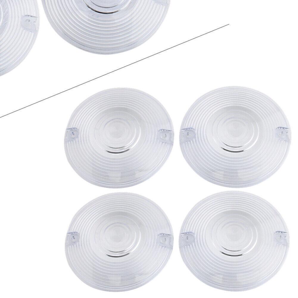 Turn Signal Light Indicator Cover Clear Lens Fit for Harley Davidson Electra Glide