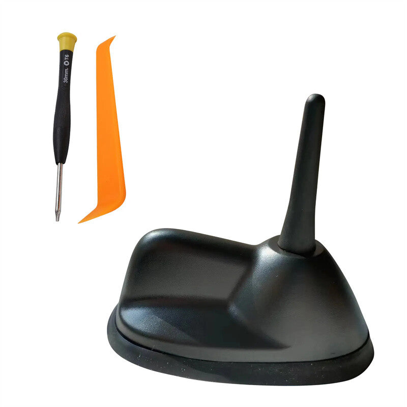 Large rooftop antenna base with short moving air antenna suitable for mini R55 R56 65203442169