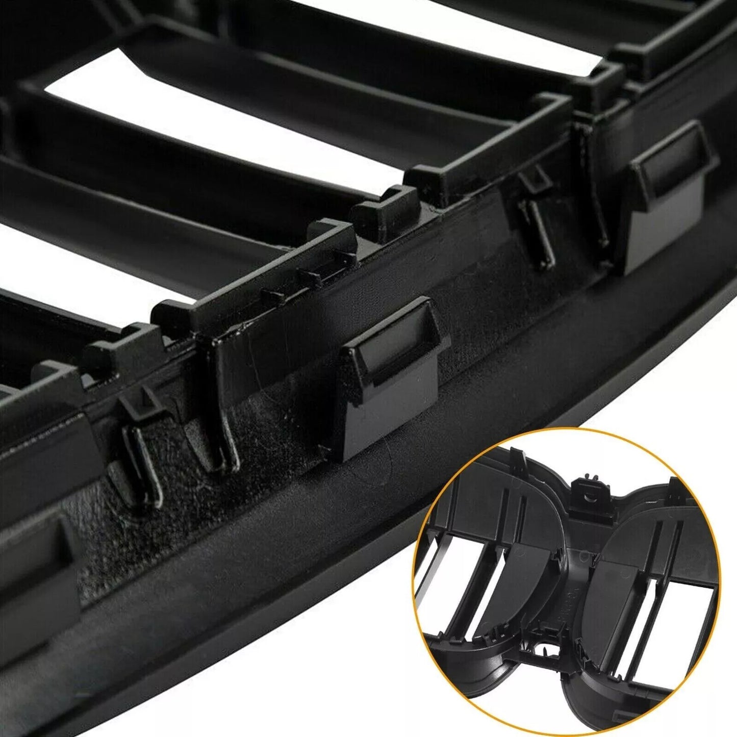 Gloss Black for BMW 3-Series G20 330i 2019-2022 Front Bumper Kidney Grille Grill