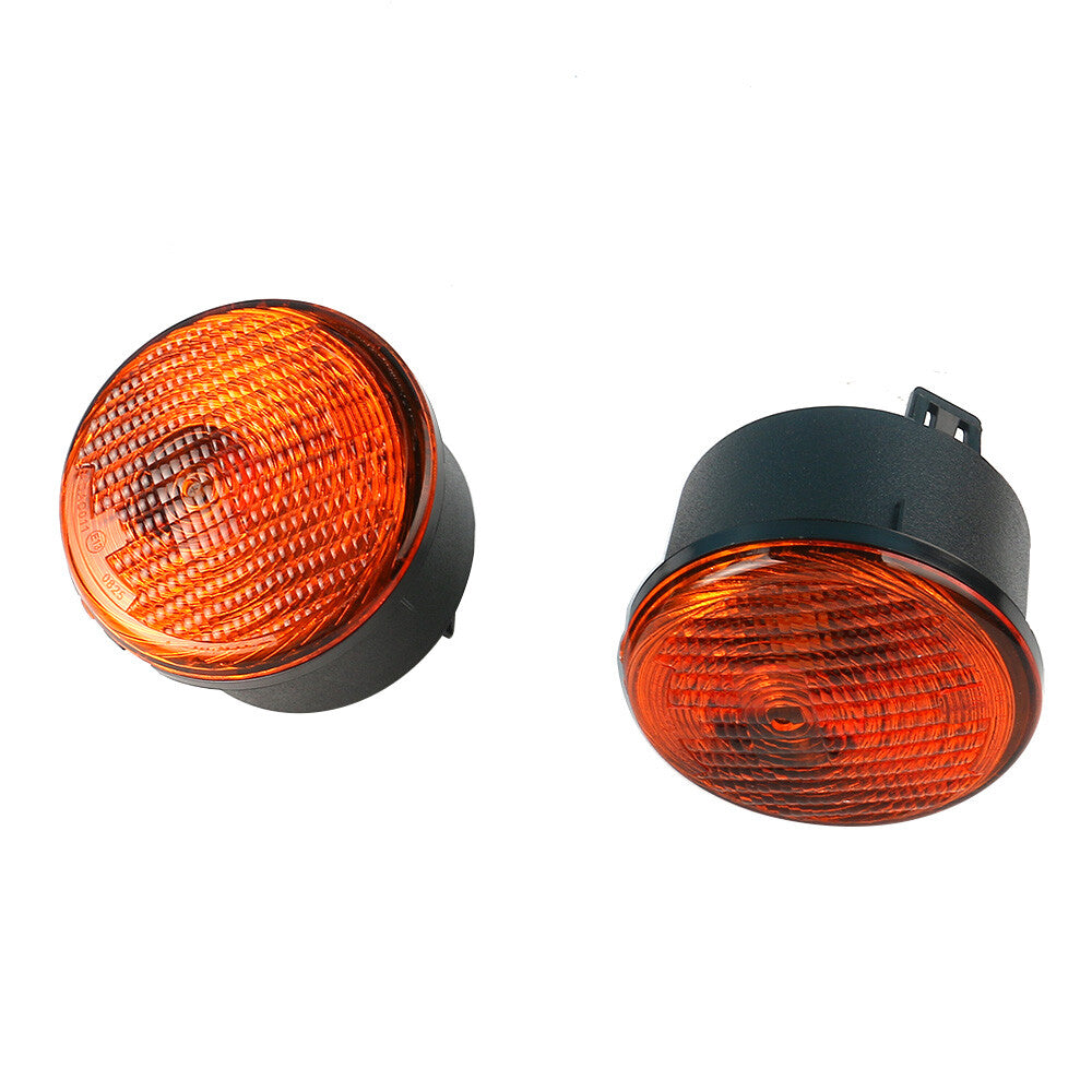 Fits For 07-13 for Jeep for Wrangler Front Left Right Turn Signal Park Light NO Bulb