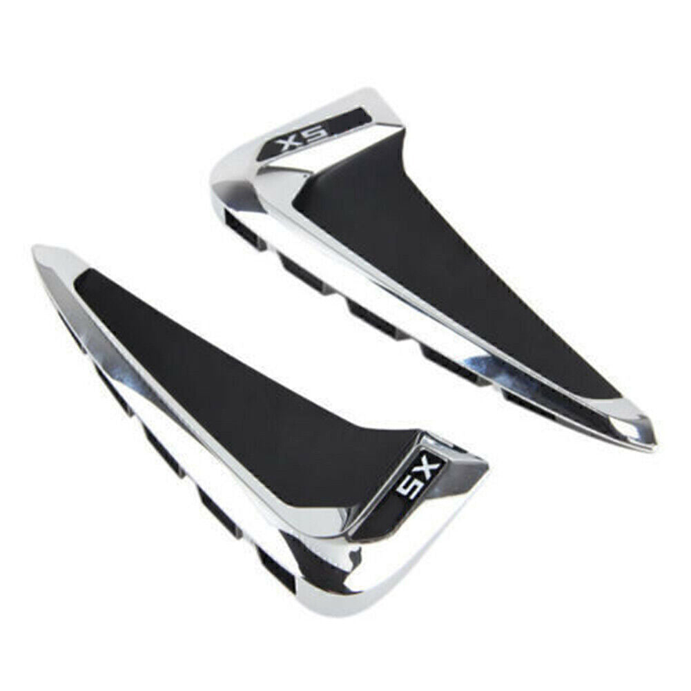 For 2014+ for BMW F15-X5 X5 35I Chrome Side Marker Fender Air wing Vent Trim M Cover