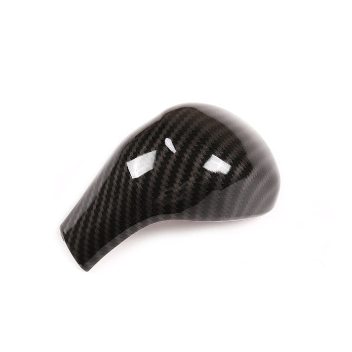 1P Carbon fiber Gear Shift Knob Moulding Cover Trim for Toyota Highlander 15-19