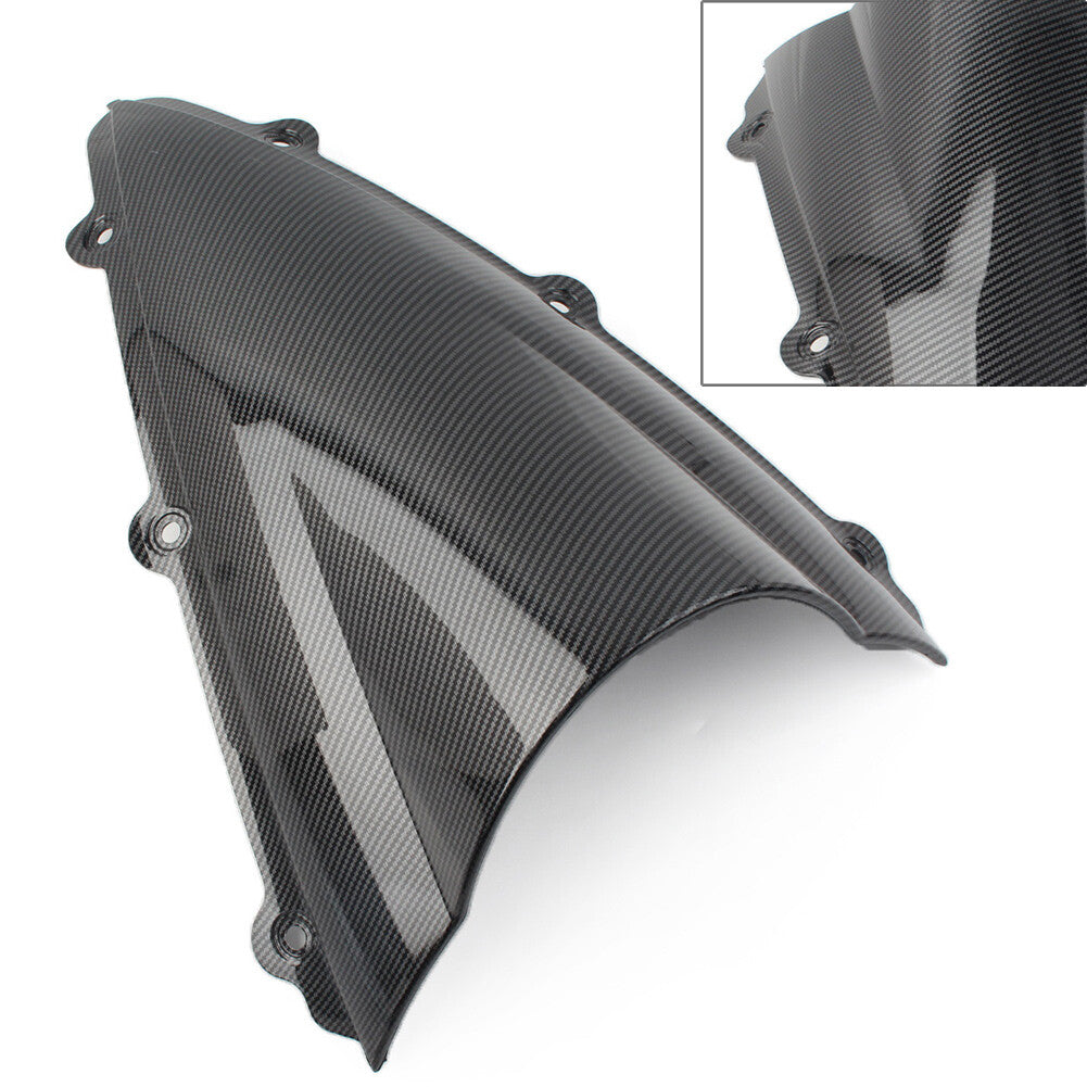 Windshield Windscreen Double Bubble Wind Screen for YAMAHA YZF R1 2004 2005 2006