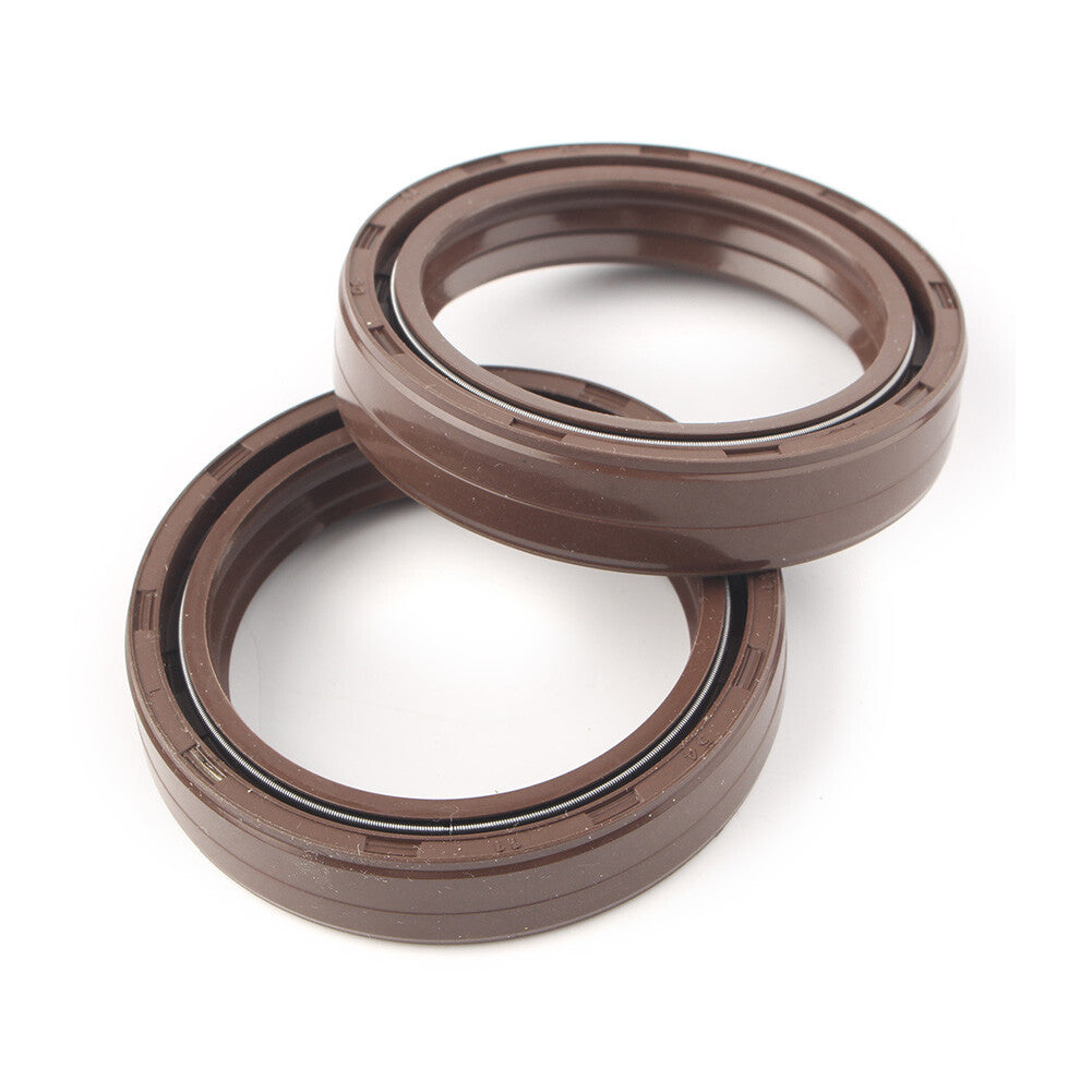 2x Brown Front Fork Oil Seal for Honda CBR 600RR 2005-2010 2006 07 09 08