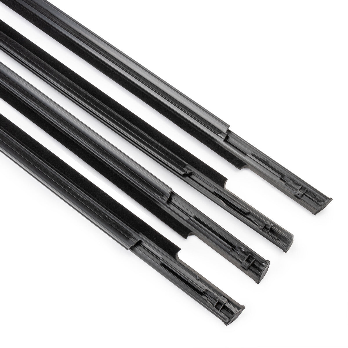 4x Outside Window Weatherstrip Seal Belt Molding for Mitsubishi Lancer 5757A017