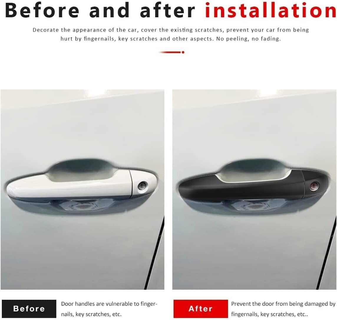Car Outdoor Door Handle Cover for 2016-2022 for Toyota Tacoma Accessories