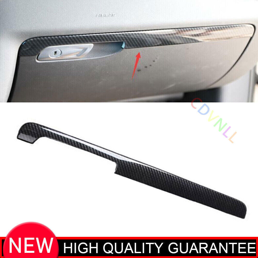 for Audi TT 2008-2014 Carbon Fiber Dashboard for Co -Pilot Strip Panel Trim Cover 1P