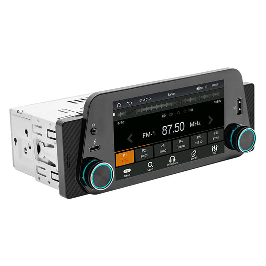 5in 1 Din Car Stereo Radio Bluetooth For Apple Carplay USB FM Video MP5 Player