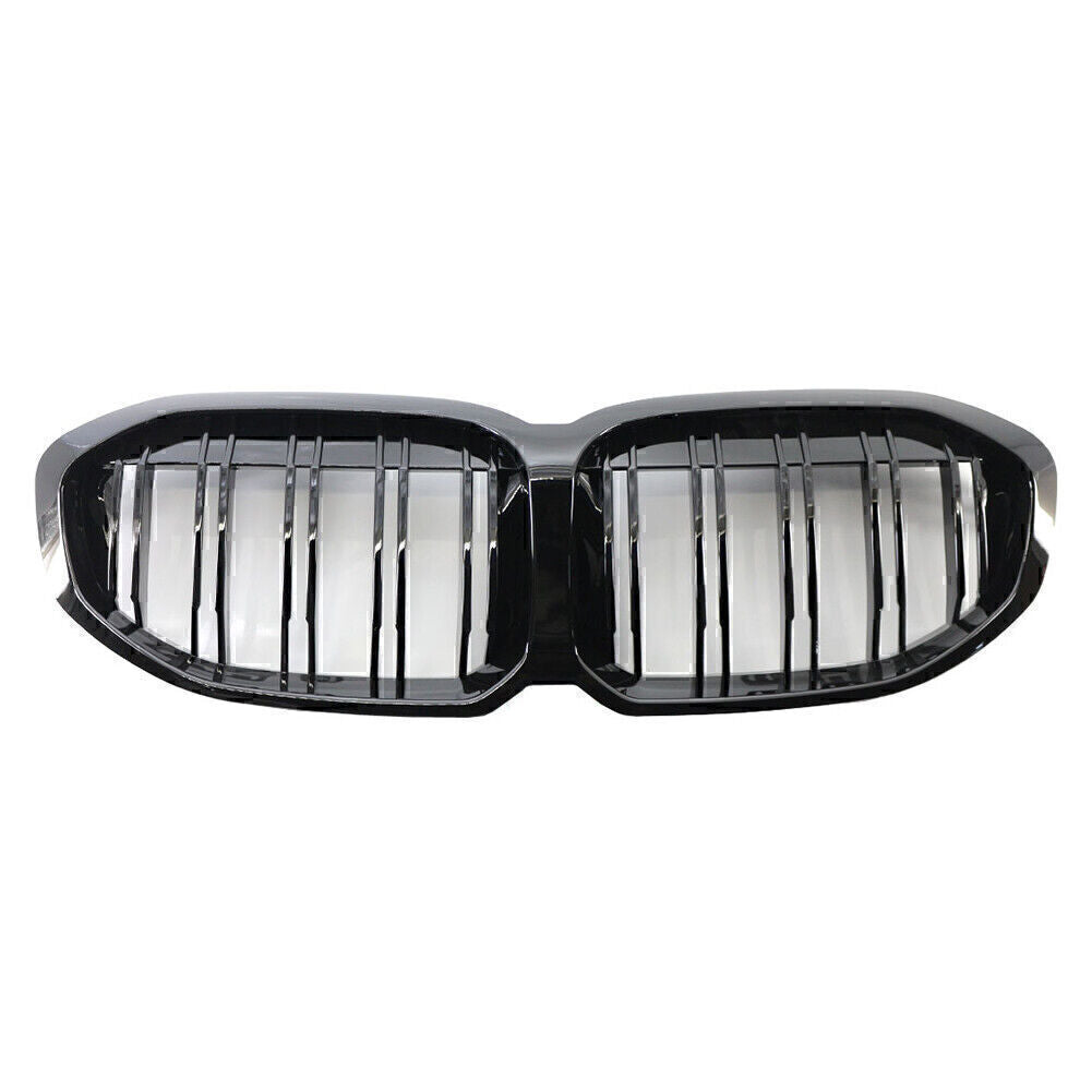 Gloss Black M4 Style Bumper Bar Kidney Grille Grill Fit for BMW 1 Series F40 2019-21