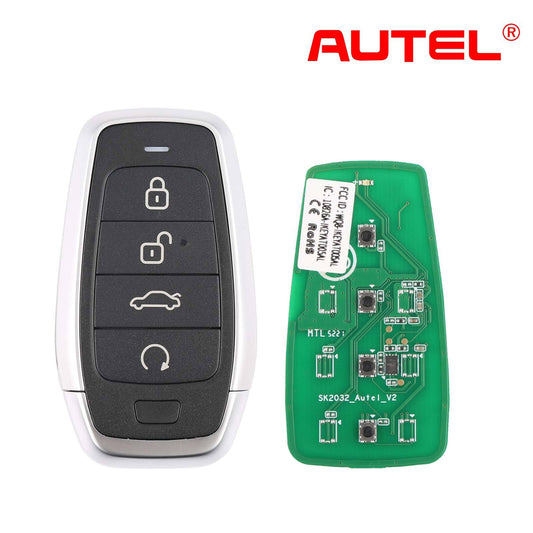 MAXIIM IKEY Auto for Smart Key Standard Style IKEYAT004EL 4 Button Independent