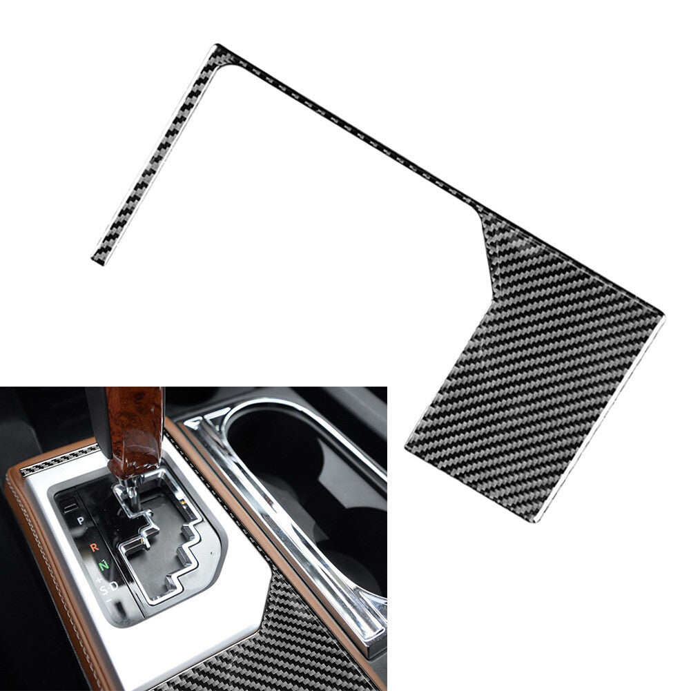 Schalttafel-Auenrahmenverkleidung f¨¹r for Toyota Tundra 2014¨C21 Kohlefaser schwarz