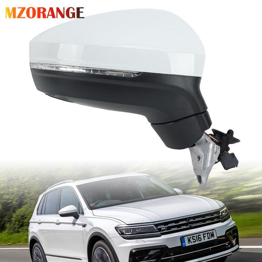 F¨¹r for VW Touareg 2018-2023 Au?enspiegel R¨¹ckspiegel Spiegel Beheizt Wei? Rechts