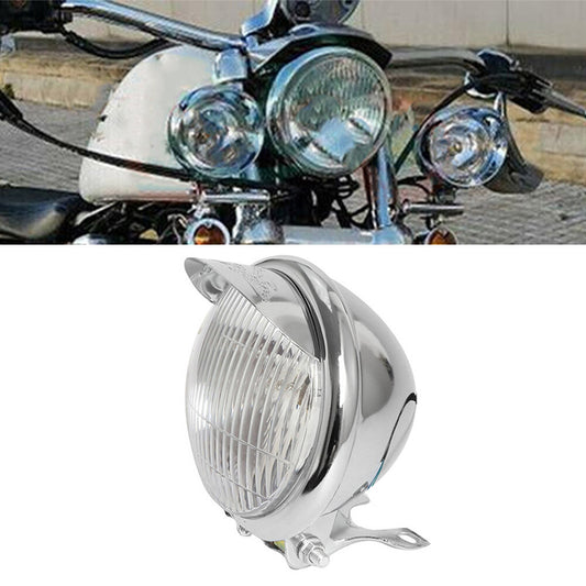for Harley for Suzuki for Honda for Harley Cruise 5Chrome Motorcycle Retro Front Headlight
