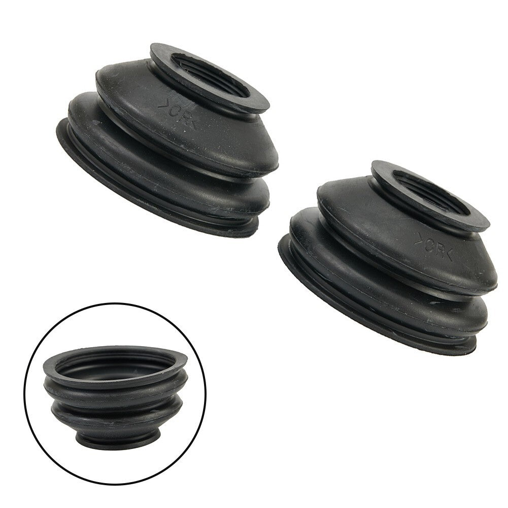 2  Universal rubber dust cover and ball joint shoe, rail rod end
