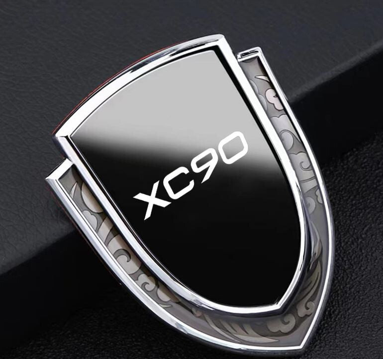 Bonnet badge decal for Audi Quattro Hood lower grille badge, front, 42 mm
