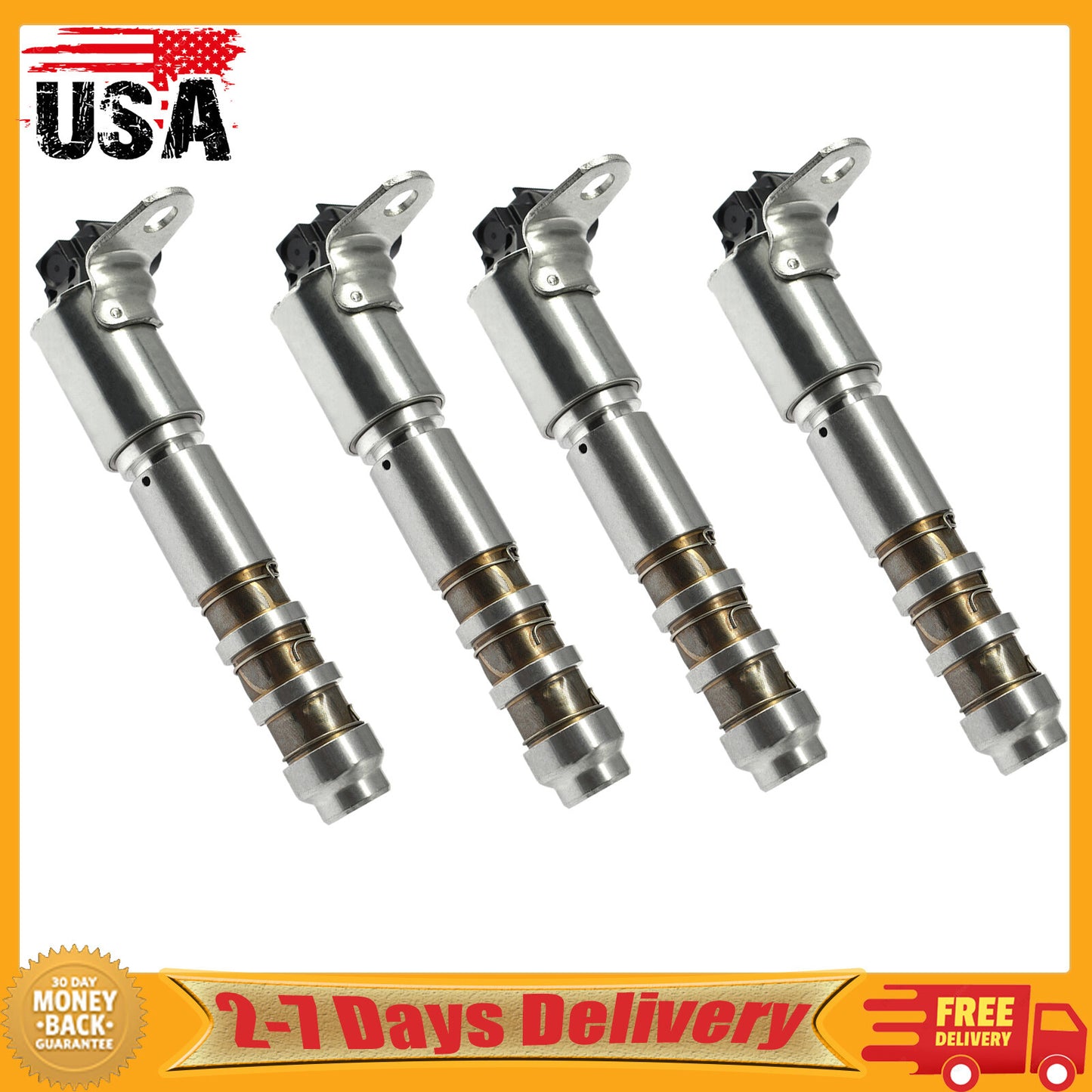 4x Variable Valve Timing VVT Solenoid for Buick for Cadillac for Chevy for GMC 3.6L 12588943