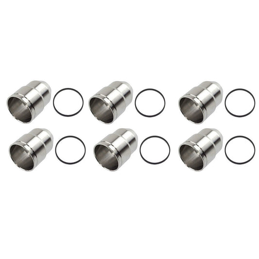 For Engine ISX QSX 6 Pcs Injector Tube Kit 3680873 3412352 W/O-rings