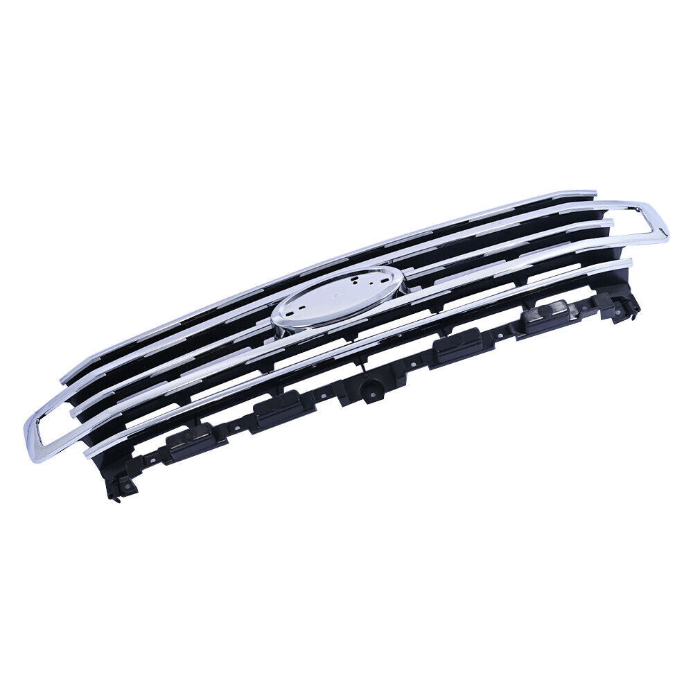 Chrome Black Front Grille JL1Z8200 Replace For 2018-2023 for Ford Expedition XLT Max