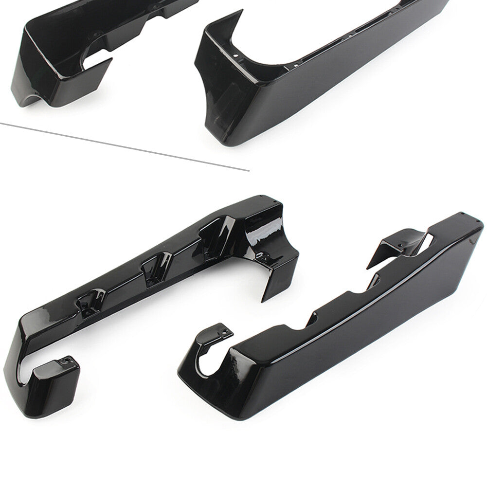 4 Hard Stretched Saddle Bag Extensions Fits for Harley Touring Road King 94-13