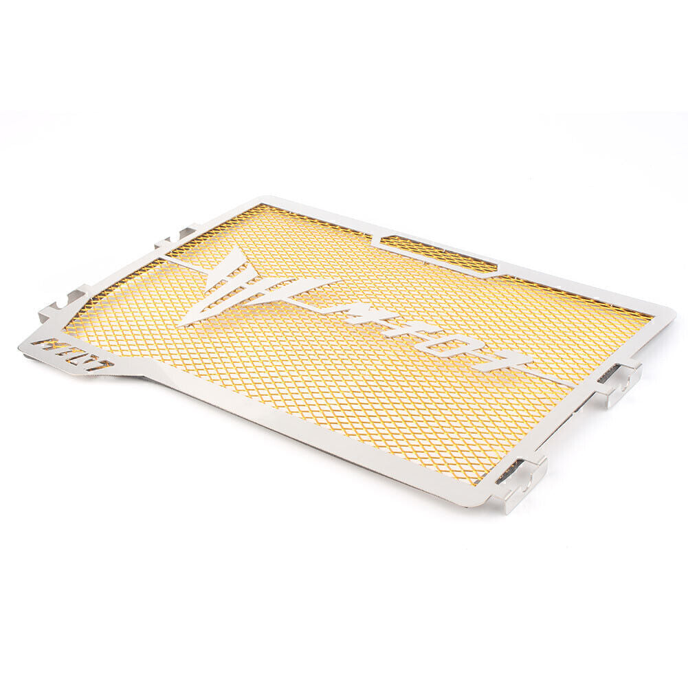 Motorcycle Front Radiator Grille Grill Protector for Yamaha MT07 FZ07 14-17 Gold