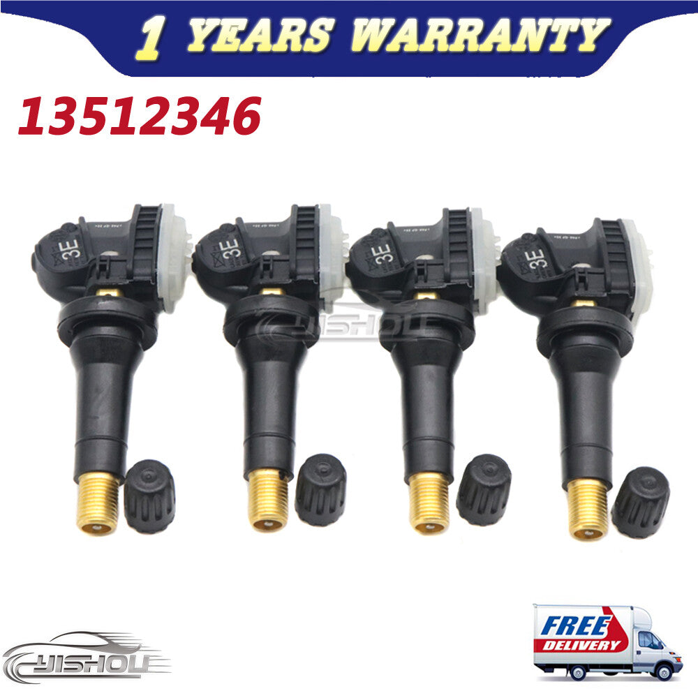 2022 NEW 4pcs for GMC for Chevy for Buick for Cadillac TPMS Tire Pressure Sensor 13540601