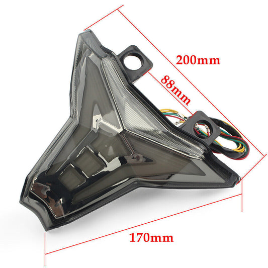 Rear Motorcycle Taillight Fit 2015-2018 16 for Kawasaki Z1000 2016-2018 2017 ZX-10R