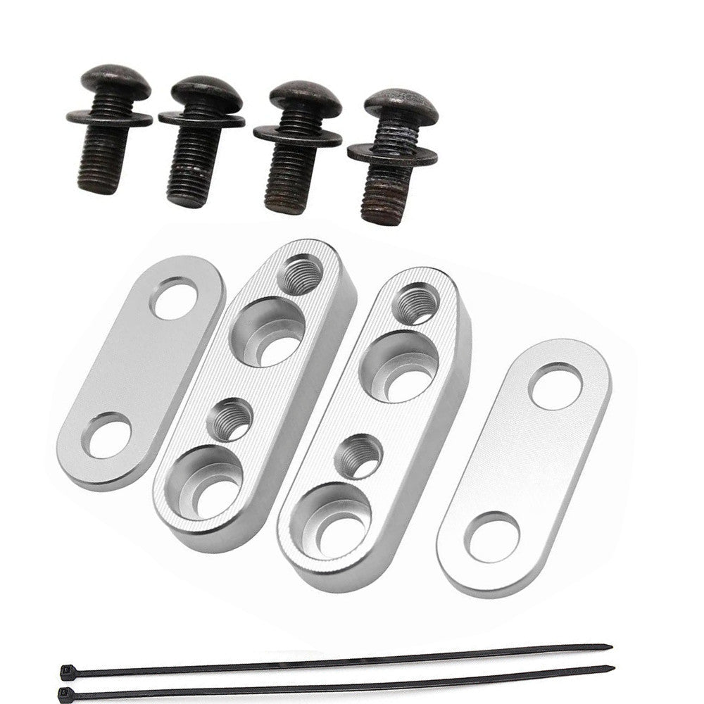 Chrome Adjustable Handlebar Risers Adapter for Honda Goldwings GL1800 2001-2017