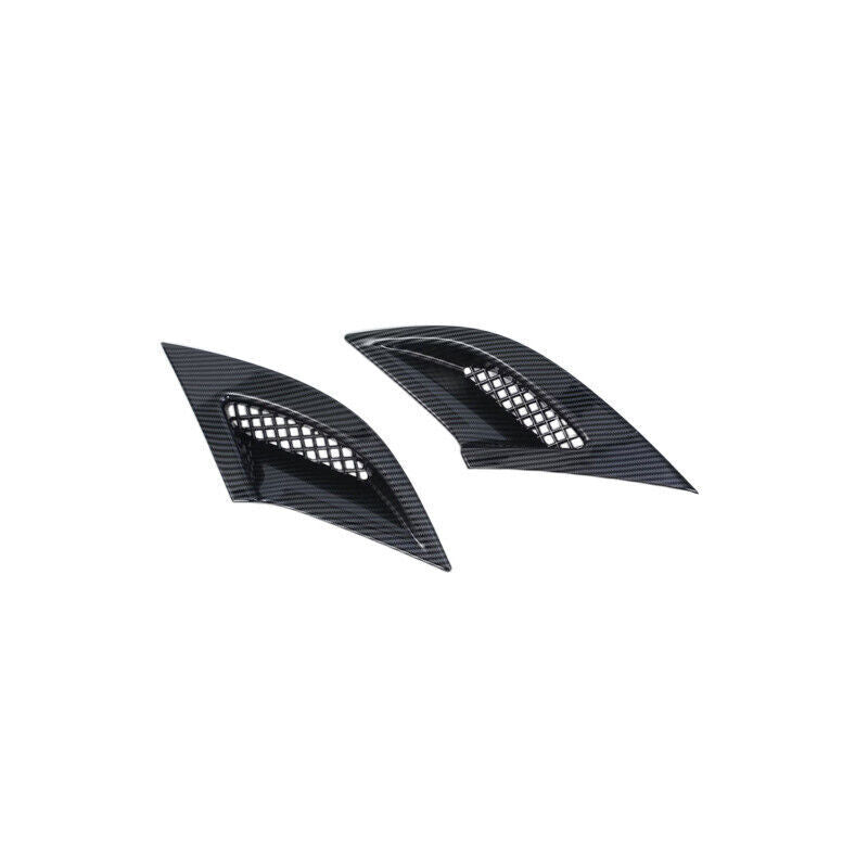 Carbon fiber Style ABS Front Bumper Fog Lamp Cover Trim for Honda Accord 2023-24