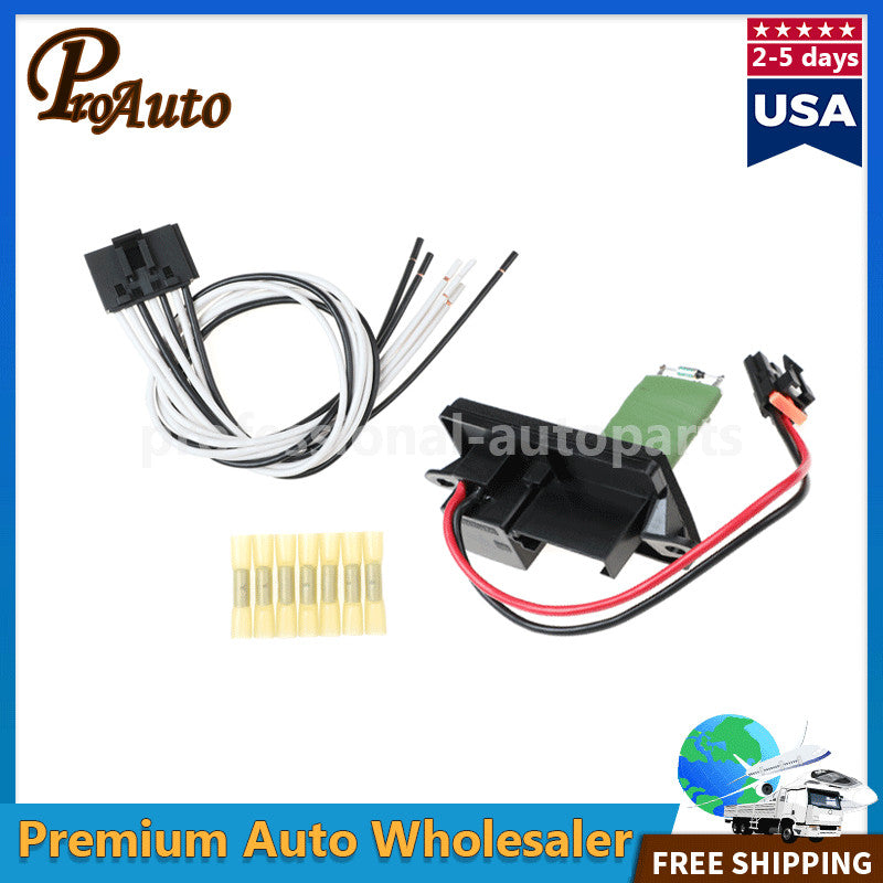 Heater Blower Motor Resistor for Chevy Silverado for GMC for Sierra for Cadillac 89019089