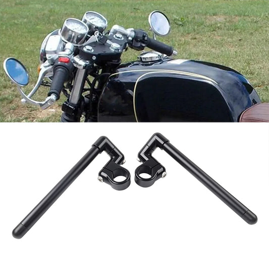 Cafe Racer Bars 7/8 Motorcycle Universal Clip-On Handlebar Fork Tube 39MM