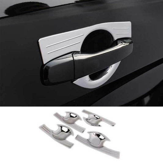 ABS Chrome Outside Door Bowl Cup Cover Trim 4PCS Fit for Ford Explorer 2011-2019