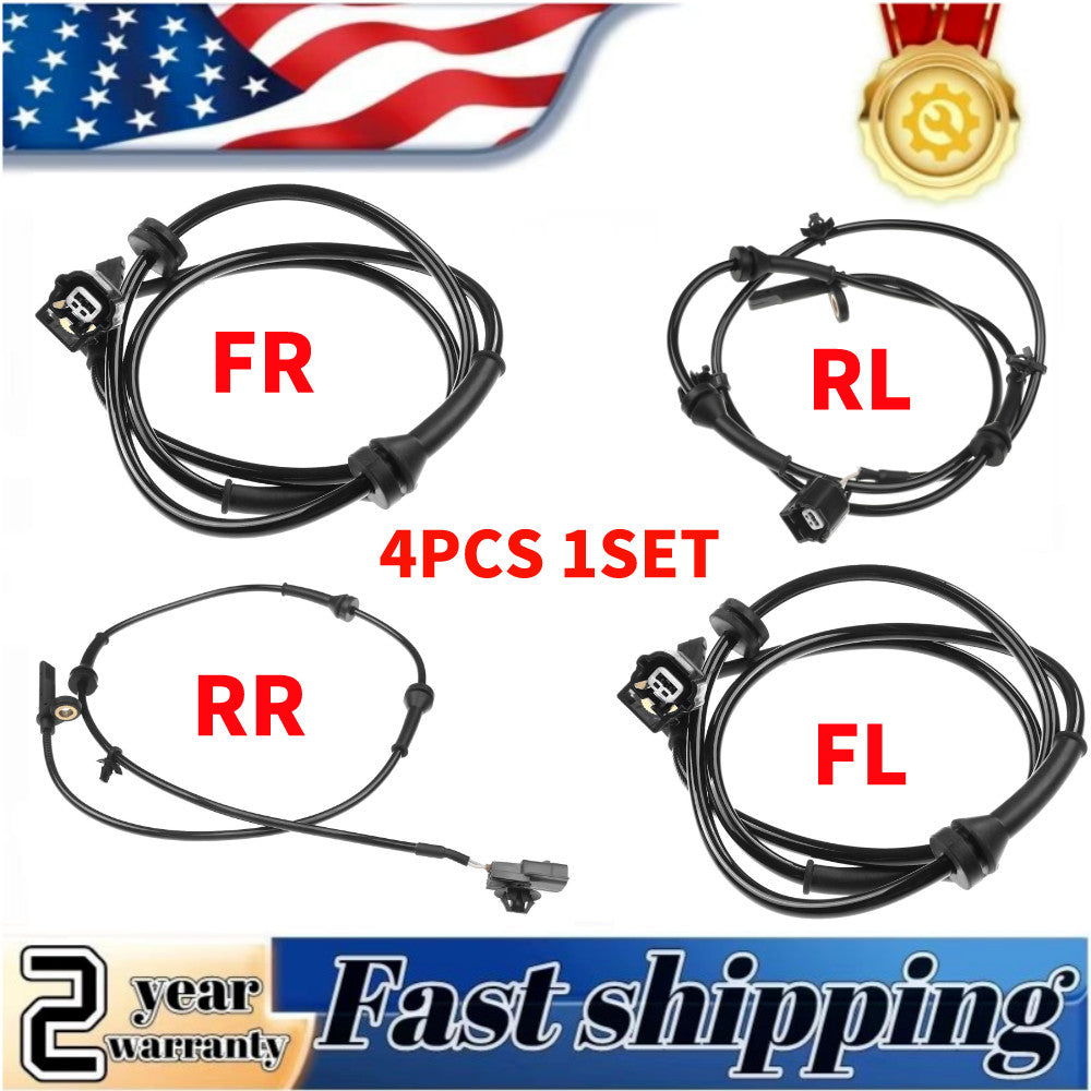 ABS wheel speed sensors, rear and front R L, suitable for QX60 2014-2019, PATHFINDER 2013-2020