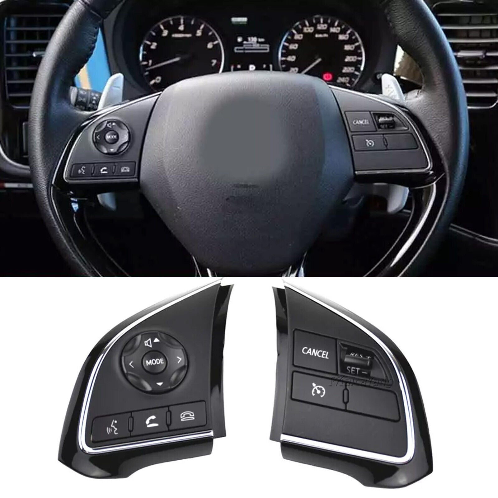 Steering Wheel Cruise Control Switch Fit for Mitsubishi Mirage ASX Outlander Eclipse