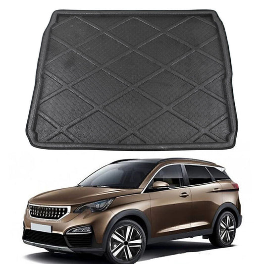 Cargo Liner Boot Tray Rear Trunk Cover Mat Floor Pad for Peugeot 3008 2017 2018