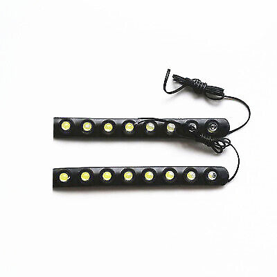 Universal Car waterproof 6 LED Daytime Running Light DRL Fog Driving Lamp 2 Pcs