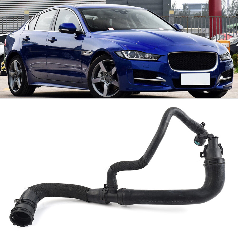 Engine Water Radiator Lower Bottom Cooling Coolant Hose Pipe for Jaguar XE XF