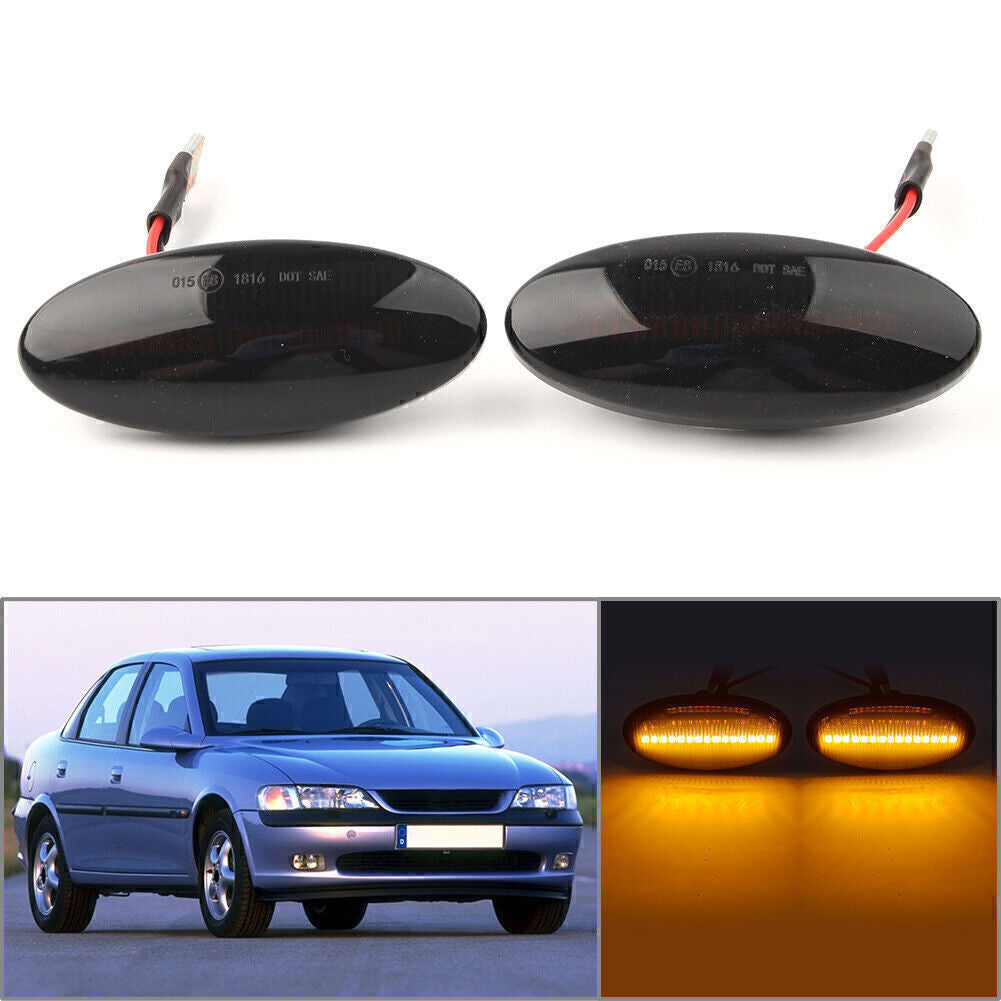 Dynamic LED Sequential Side Marker Light for Opel Vectra B 1995-2002
