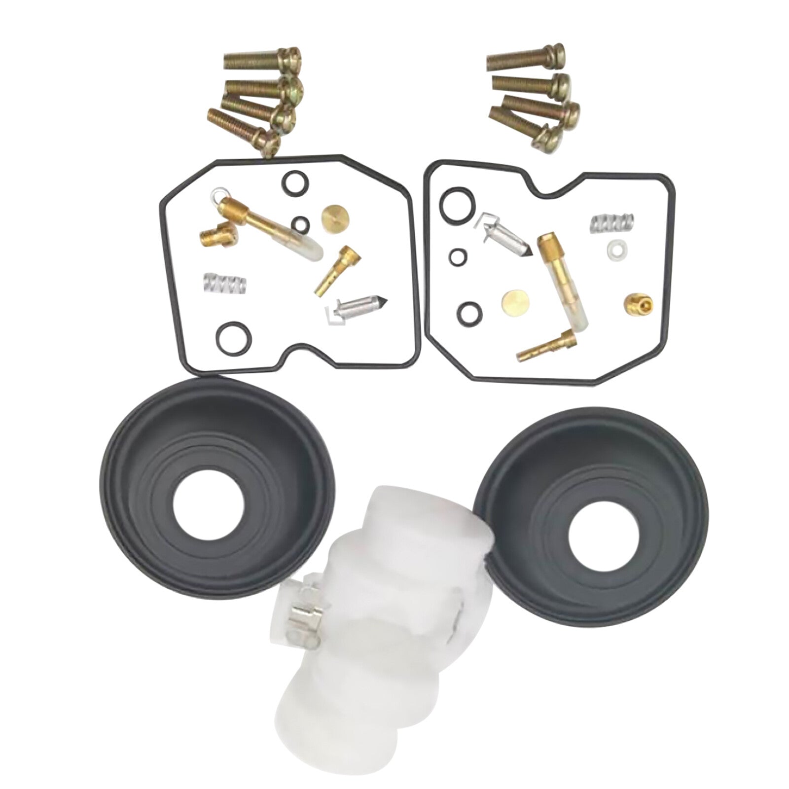 2Sets Carburetor Repair Kit Plunger Diaphragm for KAWASAKI Vulcan 500 EN500 r