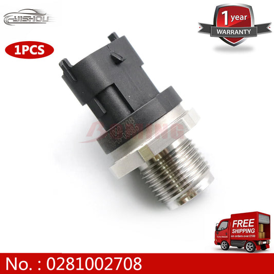 0281002708 Fuel rail pressure sensor for Toyota Aris Luna compact 1.4 D4D